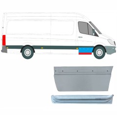 Sisäinen ja ulkoinen etuoven korjauspaneeli varten Mercedes Sprinter 2006-2018 / Oikea / Sarja 9623
