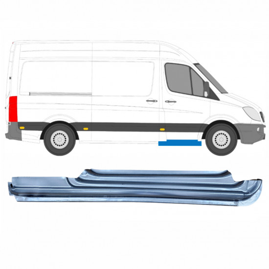 Helmapelti etuoven alle varten Mercedes Sprinter 2006- / Oikea 8889