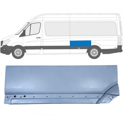 Takalokasuoja korjaussarja varten Mercedes Sprinter 2006- / Vasen 8552