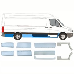 Korjauspaneeli aseta varten Mercedes Sprinter 2006-2018 / Vasen+Oikea / 11571