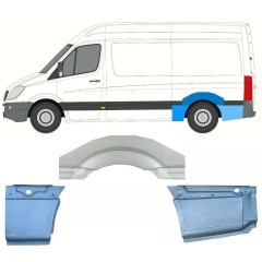 Takalokasuoja korjaussarja varten Mercedes Sprinter 2006-2018 / Vasen / Sarja 8716