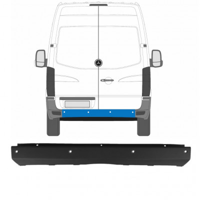 Takapuskuri PDC varten Mercedes Sprinter 2006-2018 8744