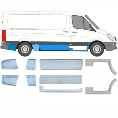 Korjauspaneeli aseta varten Mercedes Sprinter 2006-2018 / Vasen+Oikea / 11569