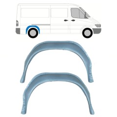 Takalokasuoja sisäkehä varten Mercedes Sprinter 1995-2006 / Vasen = Oikea (symmetrinen) / Sarja 10959