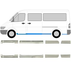 Korjauspaneeli aseta varten Mercedes Sprinter 1995-2006 / Vasen+Oikea / 6755