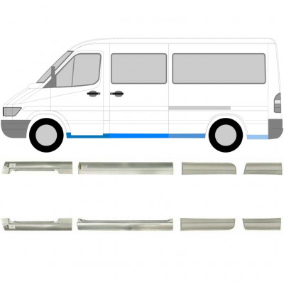 Korjauspaneeli aseta varten Mercedes Sprinter 1995- / MWB / Vasen+Oikea /  6755