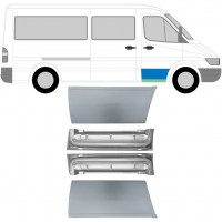 Sisäinen ja ulkoinen etuoven korjauspaneeli varten Mercedes Sprinter 1995-2006 / Vasen+Oikea / Sarja 9671