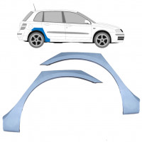 Takalokasuoja korjaussarja varten Fiat Stilo 2001-2010 / Vasen+Oikea / Sarja 9777