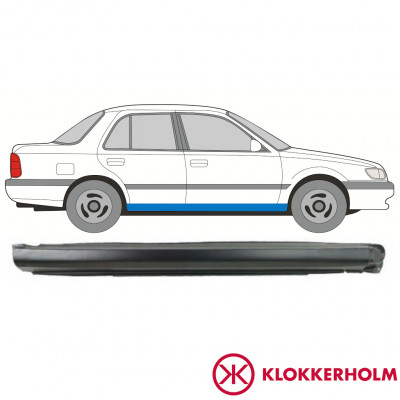 Kynnyspelti korjauspaneeli varten Nissan Sunny N14 1991-1994 / Oikea 11055