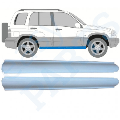 Kynnyspelti korjauspaneeli varten Suzuki Grand Vitara 1997-2005 / Vasen = Oikea (symmetrinen) / Sarja 10053