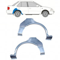 Takalokasuoja korjaussarja varten Suzuki Swift 1988-2004 / Vasen / Oikea / Vasen / Oikea / SEDAN 12769