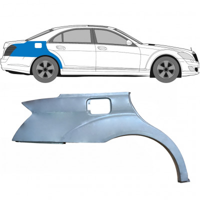 Takalokasuoja korjaussarja varten Mercedes S-class 2005-2013 / Oikea 6733