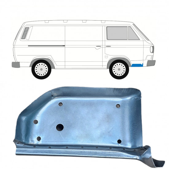 Astinlauta osakokonaisuus varten VW Transporter T3 1979-1992 / Oikea 8160