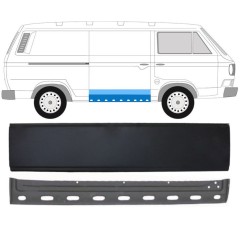 Sisäinen ja ulkoinen Liukuoven korjauspaneeli varten Volkswagen Transporter T3 1979-1992 / Oikea / Sarja 11637