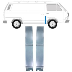 Pilarin korjauspaneeli varten Volkswagen Transporter T3 1979-1992 / Vasen+Oikea / Sarja 11627