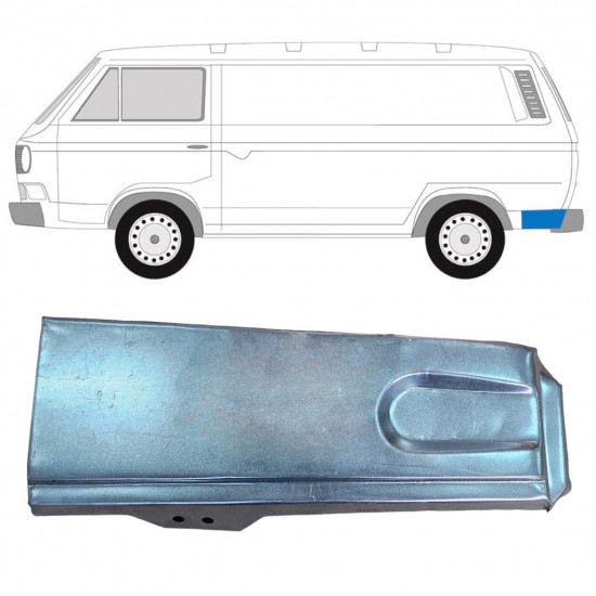 Takalokasuoja korjaussarja varten VW Transporter T3 1979-1992 / Vasen 11632