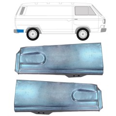 Takalokasuoja korjaussarja varten Volkswagen Transporter T3 1979-1992 / Vasen+Oikea / Sarja 11633