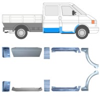 Korjauspaneeli aseta varten Volkswagen Transporter T4 1990-2003 / Vasen+Oikea / 16914