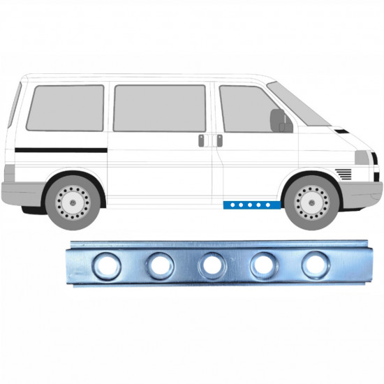 Kynnys sisäosa varten VW Transporter T4 1990-2003 / Vasen = Oikea (symmetrinen) 9093