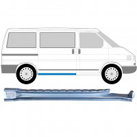 Kynnysprofiili/lattiaelementti sivuoven kohdalle varten VW Transporter T4 1990-2003 / Oikea 9094