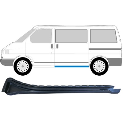 Sivuoven kynnysprofiili varten Volkswagen Transporter T4 1990-2003 / Vasen 14582