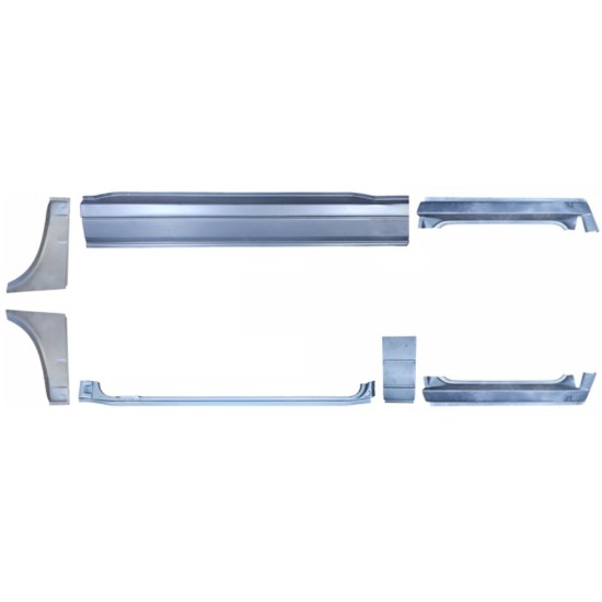 Korjauspaneeli aseta varten Volkswagen Transporter T4 1990-2003 / Vasen / Oikea / 14700