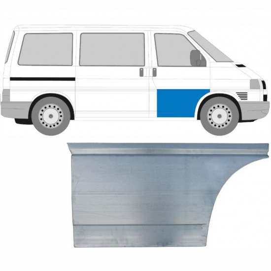 Etuoven ulompi korjausosa varten VW Transporter T4 1990-2003 / Oikea 5358