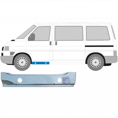 Etuoven kynnys sisäosa varten VW Transporter T4 1990-2003 / Vasen 5360