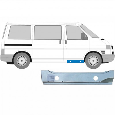 Etuoven kynnys sisäosa varten VW Transporter T4 1990-2003 / Oikea 5361