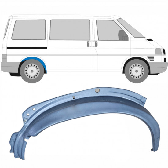 Takalokasuoja sisäkehä varten VW Transporter T4 1990-2003 / Oikea 6152