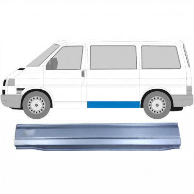 Sivuhelmapelti korjauspaneeli matala varten VW Transporter T4 1990-2003 / Vasen 5370