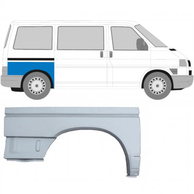 Takalokasuoja korjaussarja varten VW Transporter T4 1990-2003 / SWB / Oikea 5374