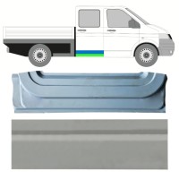 Sisäinen ja ulkoinen takaoven korjauspaneeli varten Volkswagen Transporter T5 2003-2015 / Oikea / Sarja 16876