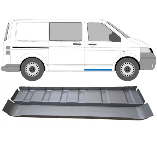 Vasen korjauspelti astinlauta varten Volkswagen Transporter T5 2003-2015 / Oikea 16838