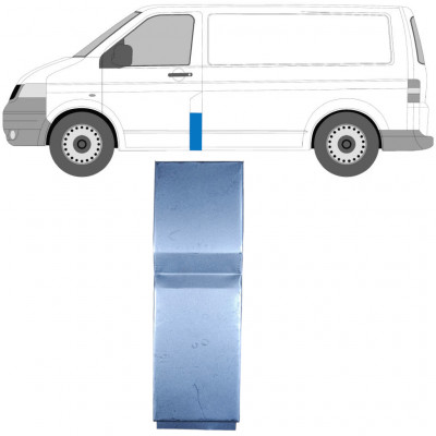 Pilarin korjauspaneeli varten VW Transporter T5 2003-2015 / Vasen 12619