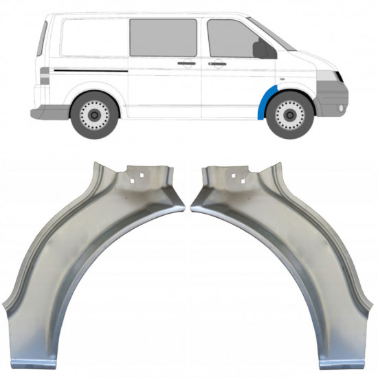 Etulokasuojan korjauspelti varten Volkswagen Transporter T5 2003-2009 / Sarja 12023