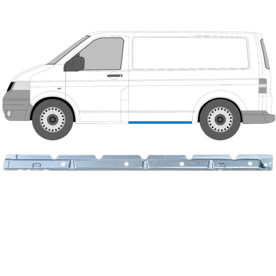 Kynnys sisäosa varten Volkswagen Transporter T5 2003-2015 / Vasen 16971