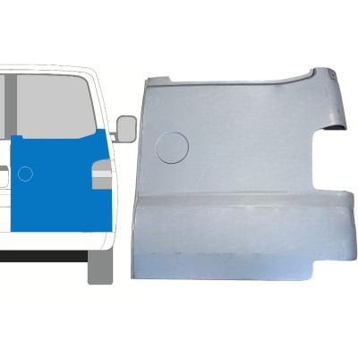 Korjauspellit takaoven varten Volkswagen Transporter T5 2003-2015 / Oikea 15057