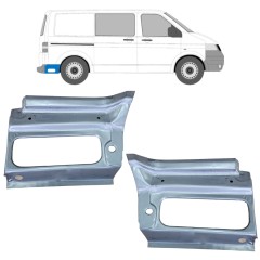 Takalokasuoja korjaussarja varten Volkswagen Transporter T5 2003-2015 / Vasen+Oikea / Sarja 12030