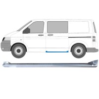 Sivuoven koko kynnys varten Volkswagen Transporter T5 2003-2015 / Vasen 16976