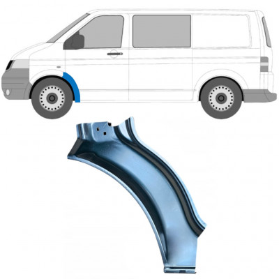 Etulokasuojan korjauspelti varten Volkswagen Transporter T5 2003-2009 / Vasen 12022