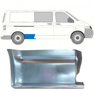 Takalokasuoja korjaussarja varten VW Transporter T5 2003-2015 / Oikea 11462