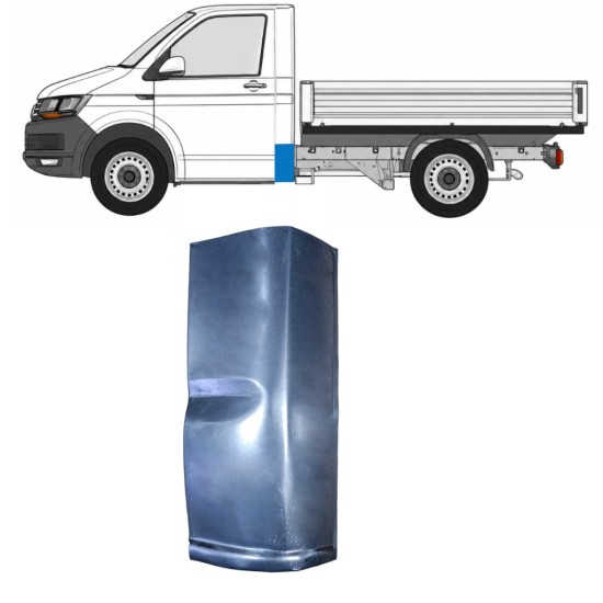 Takakulman korjauspaneeli varten Volkswagen Transporter T6 2015-2024 / Vasen 17128