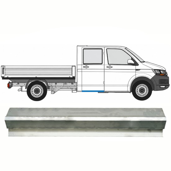 Takalokasuojan korjauspaneeli varten Volkswagen Transporter T6 2015-2024 / Vasen = Oikea (symmetrinen) 17131