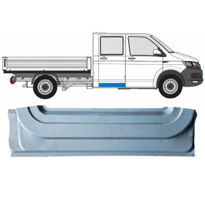 Sisäinen takaoven korjausosa varten Volkswagen Transporter T6 2015-2024 / Oikea 17158