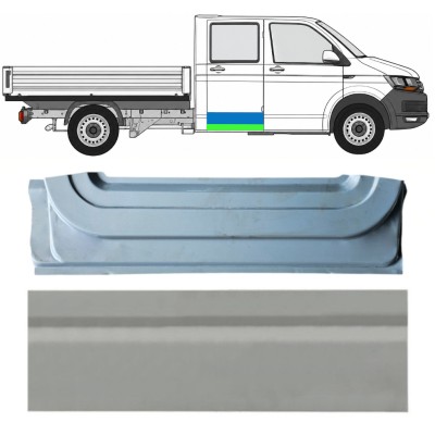 Sisäinen ja ulkoinen takaoven korjauspaneeli varten Volkswagen Transporter T6 2015-2024 / Oikea 17160