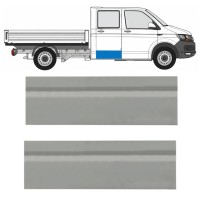 Takaoven ulkoinen korjauspaneeli varten Volkswagen Transporter T6 2015-2024 / Vasen = Oikea (symmetrinen) 17126