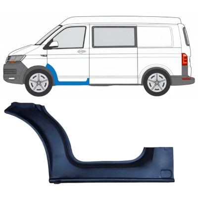Helmapelti etuoven alle varten Volkswagen Transporter T6 2015-2024 / Vasen 17118