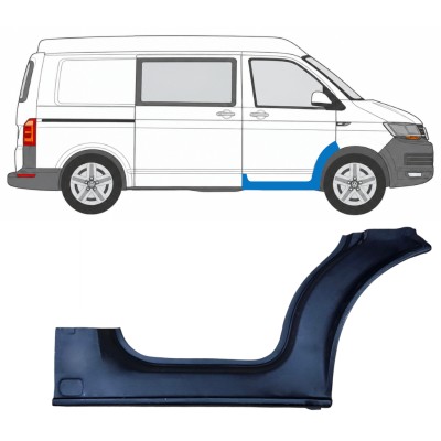 Helmapelti etuoven alle varten Volkswagen Transporter T6 2015-2024 / Oikea 17117