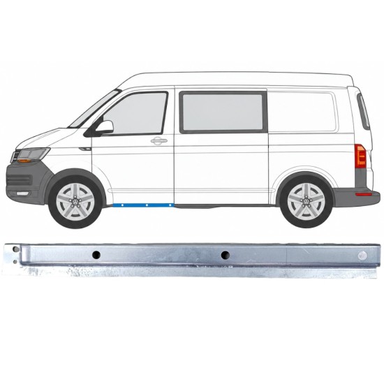 Helmapelti etuoven alle varten Volkswagen Transporter T6 2015-2024 / Vasen 17185